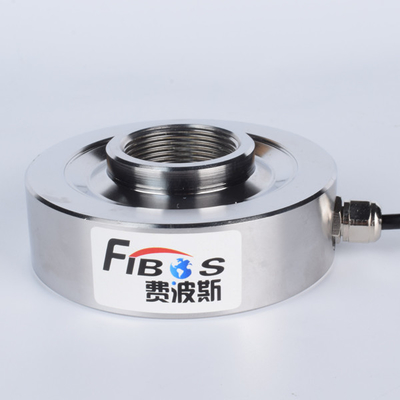 سنسور نیروی حلقه 5-50 kn 80 میلی متر نوع حلقه اندازه گیری فشار اکستروژن لودسل