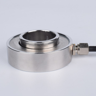سنسور نیروی حلقه 5-50 kn 80 میلی متر نوع حلقه اندازه گیری فشار اکستروژن لودسل