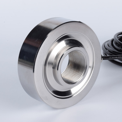 سنسور نیروی حلقه 5-50 kn 80 میلی متر نوع حلقه اندازه گیری فشار اکستروژن لودسل