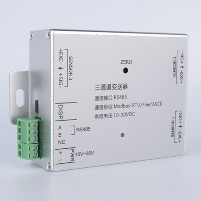 تقویت کننده پل استرین گیج Rs232 RS485 تقویت کننده لودسل 2kv